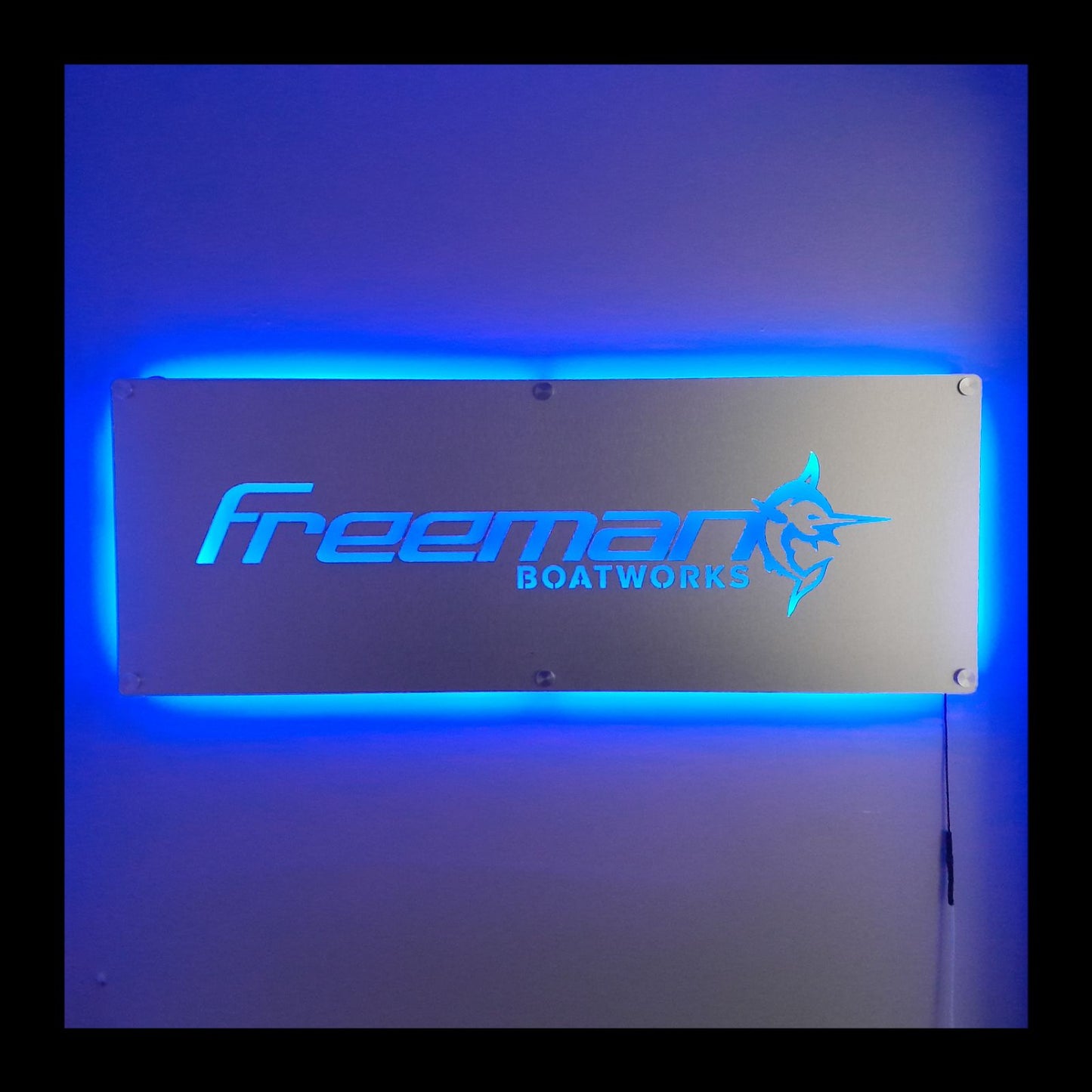 Boat Name LED Wall Sign